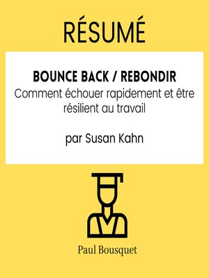 cover image of Résumé--Bounce Back / Rebondir